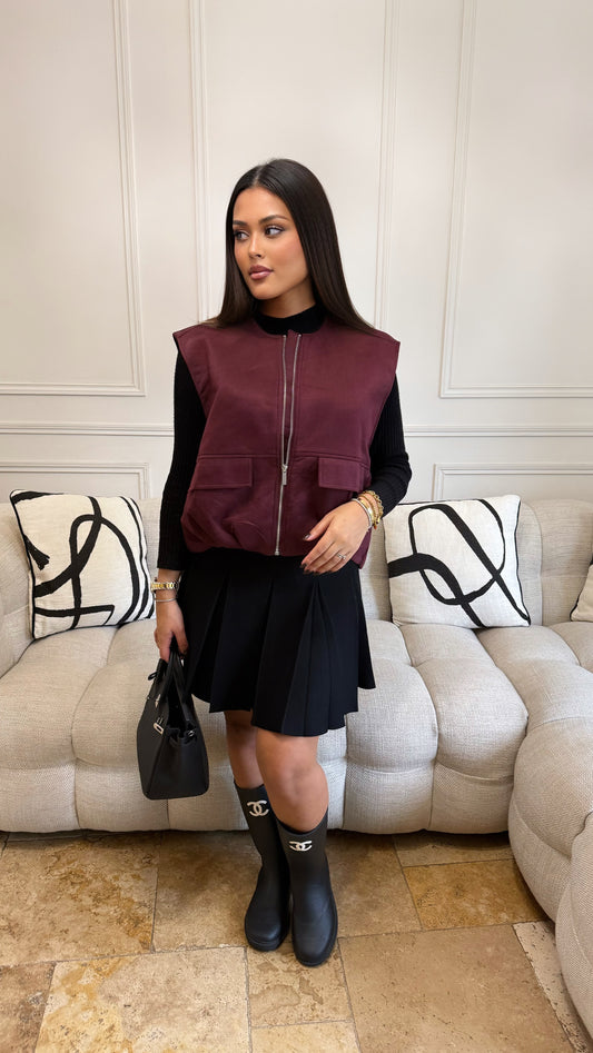 Veste sans manche Lina