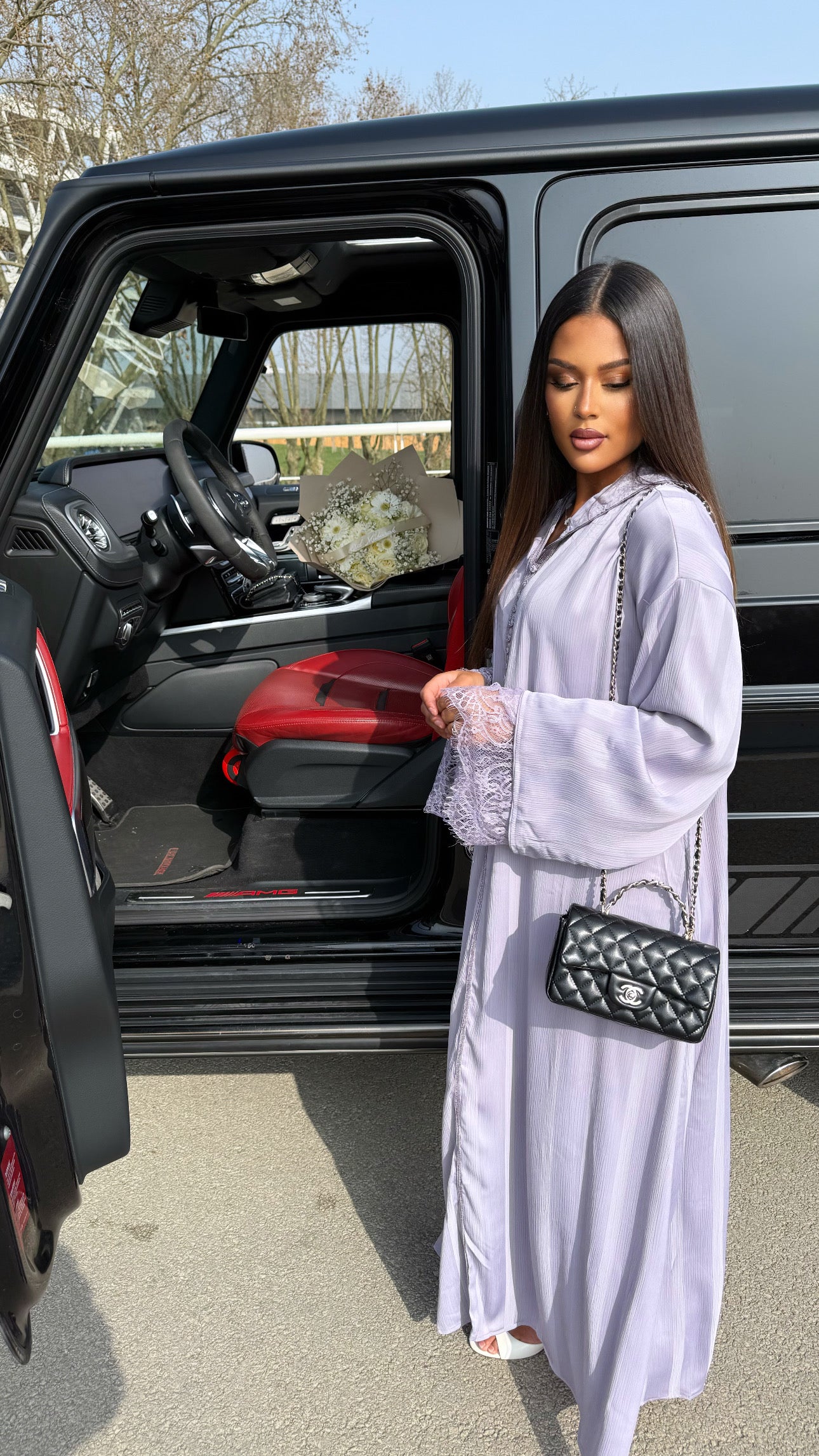 Abaya Lila